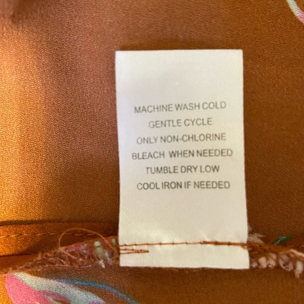 Plus Size Floral Chiffon Blouse - Picture 7 of 8